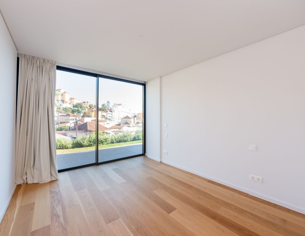 Suíte com vista jardim